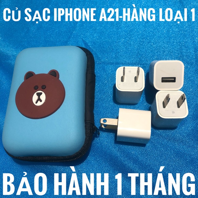 CỦ SẠC IPHONE A21 (HÀNG LOẠI 1)