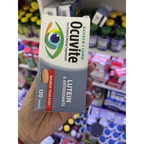 Ocuvite 120 viên bổ mắt dành cho người trẻ dưới 50 tuổi