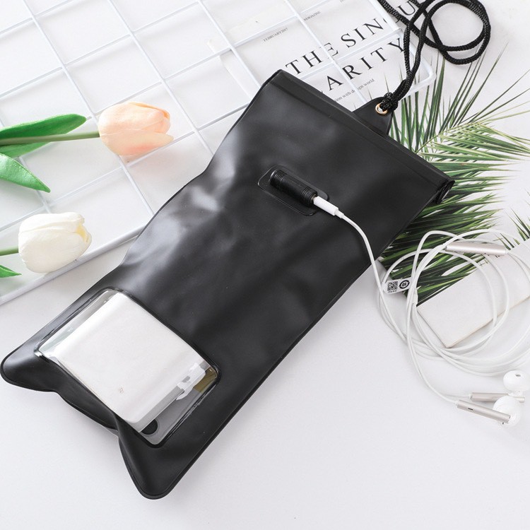 Túi đựng điện thoại chống nước iphone X, iphone12/11/8/7 thông minh có thể nghe headphone dưới trời mưa