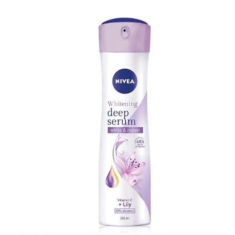 Xịt khử mùi Nivea - Sịt khử mùi toàn thân nữ Nivea 150ml