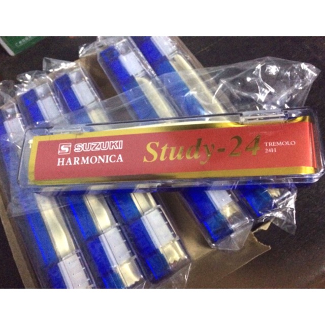 KÈN HARMONICA [ SUZUKI ] 24 LỖ - STUDY 24-HOLE