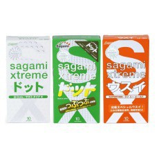 Bộ 3 Hộp 30 Cái Bao Cao Su Cao Cấp Sagami Xtreme Super Thin - Cam Kết Chính Hãng Nhật Bản