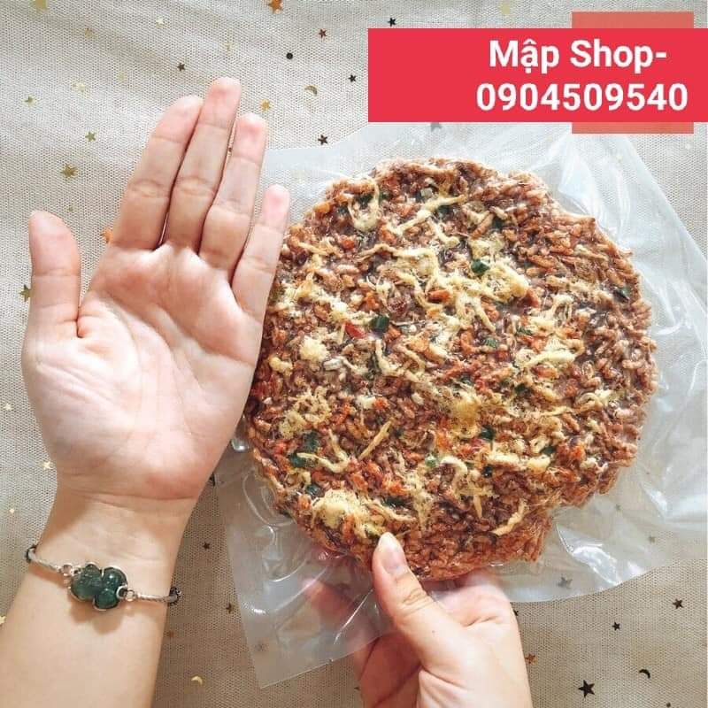 Combo Set 10,20 Gói Cơm Cháy Gạo lứt chà bông,rong biển,trứng muối thơm ngon,giòn rụm,Ăn kiêng