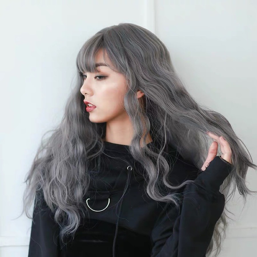 Tóc giả nữ cả đầu 🤩FREESHIP🤩 Tóc giả nguyên đầu xù lửnG G8184