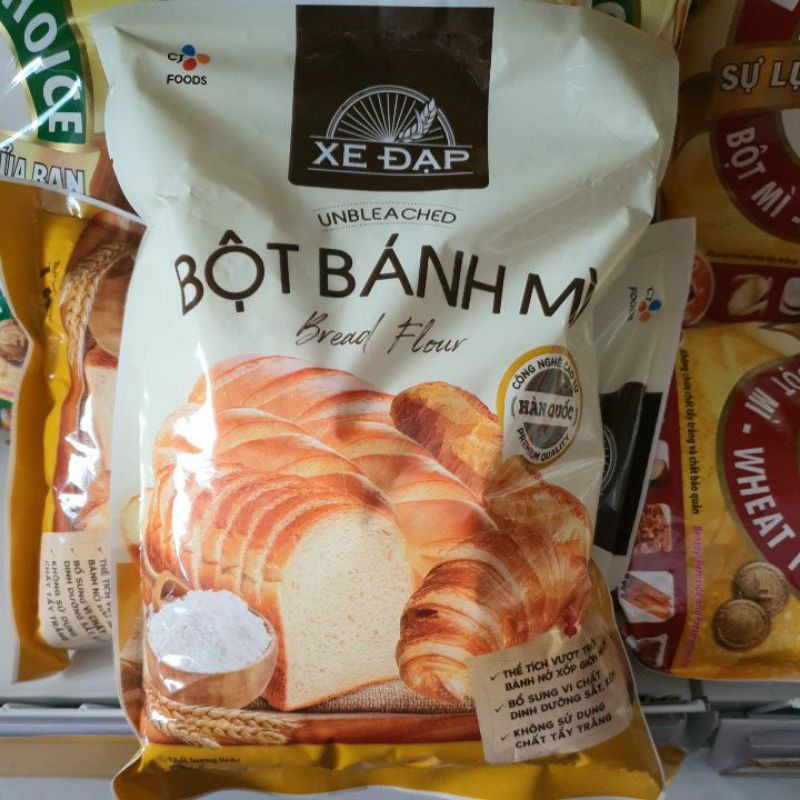 Bột Bánh Mì hiệu Xe Đạp 1kg