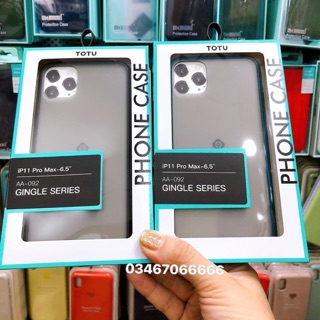 Ốp lưng kính nhám viền bóng TOTU 092 IP11 / Ip11 pro/ IP11 pro MAX