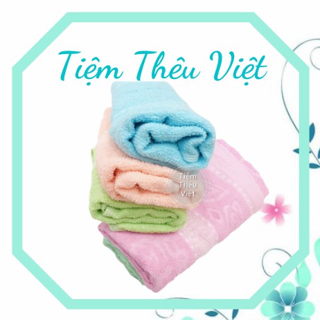 Khăn Tắm Tiệm Thêu Việt Khăn Tắm Cotton Loại Mỏng