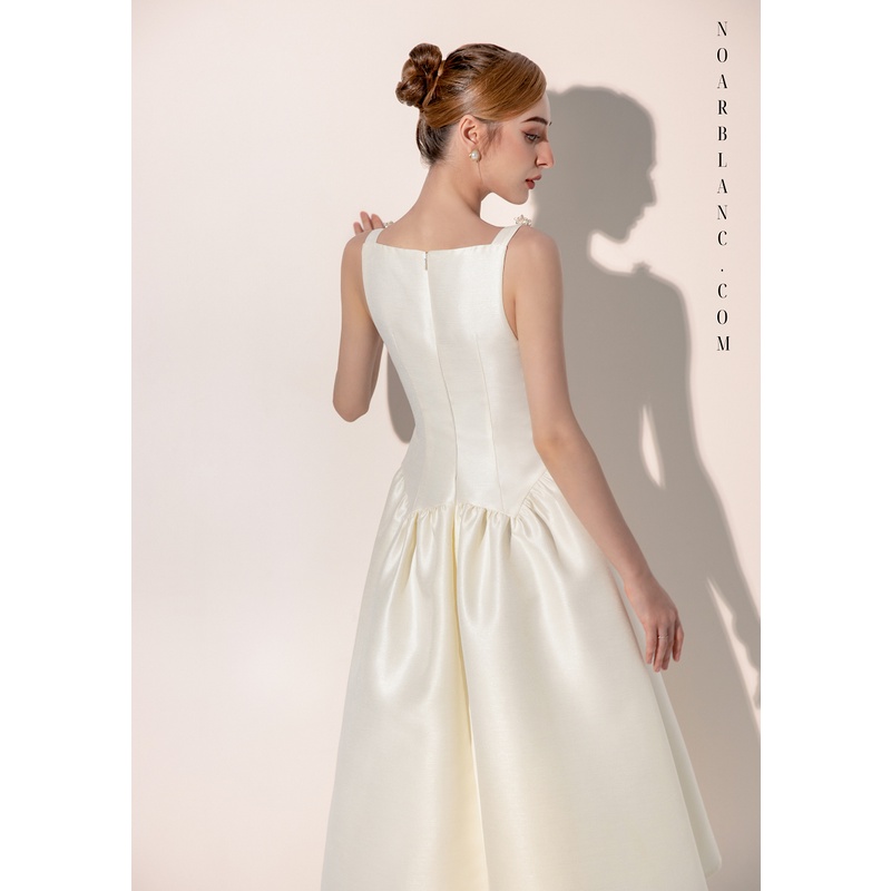 Đầm nữ thiết kế dự tiệc đính đá hai bên vai - Claura Dress