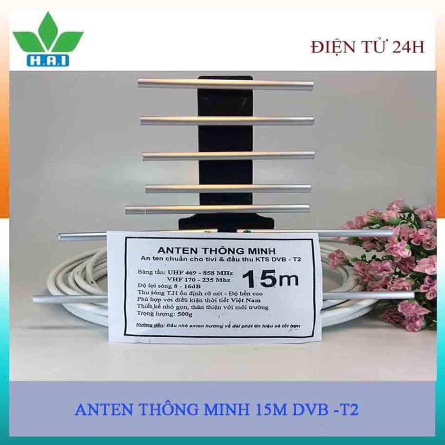 Anten thông minh DVB T2 loại 15m