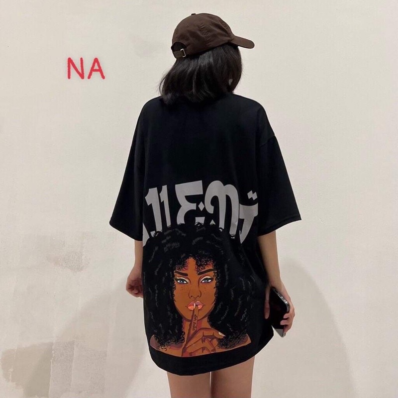Áo phông cô gái tóc xù 11 COA688