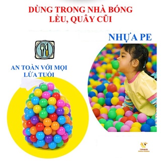 Bóng Nhựa Mềm Bóng Nhựa Nhà Bóng Cho Bé Loại Cao Cấp