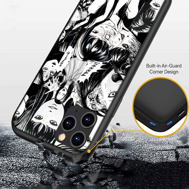 Ốp Điện Thoại Họa Tiết CA44 Junji Ito Tomie Độc Đáo Cho iPhone 13 12 Pro Max Mini XS Max X