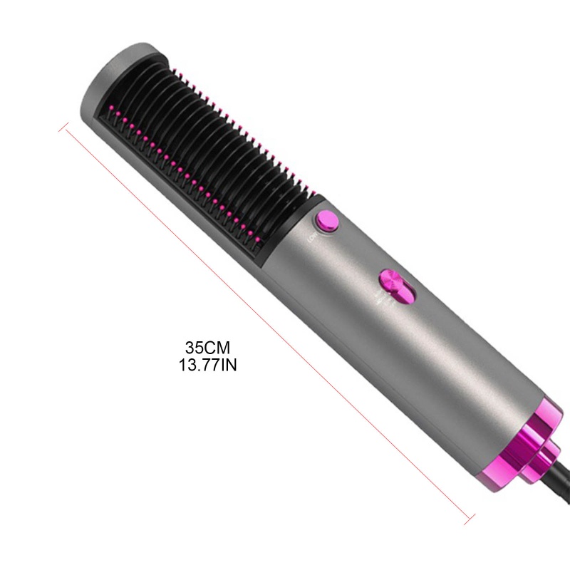 Lược Điện Chải Thẳng Và Uốn Xoăn Tóc Đa Năng YOUYO