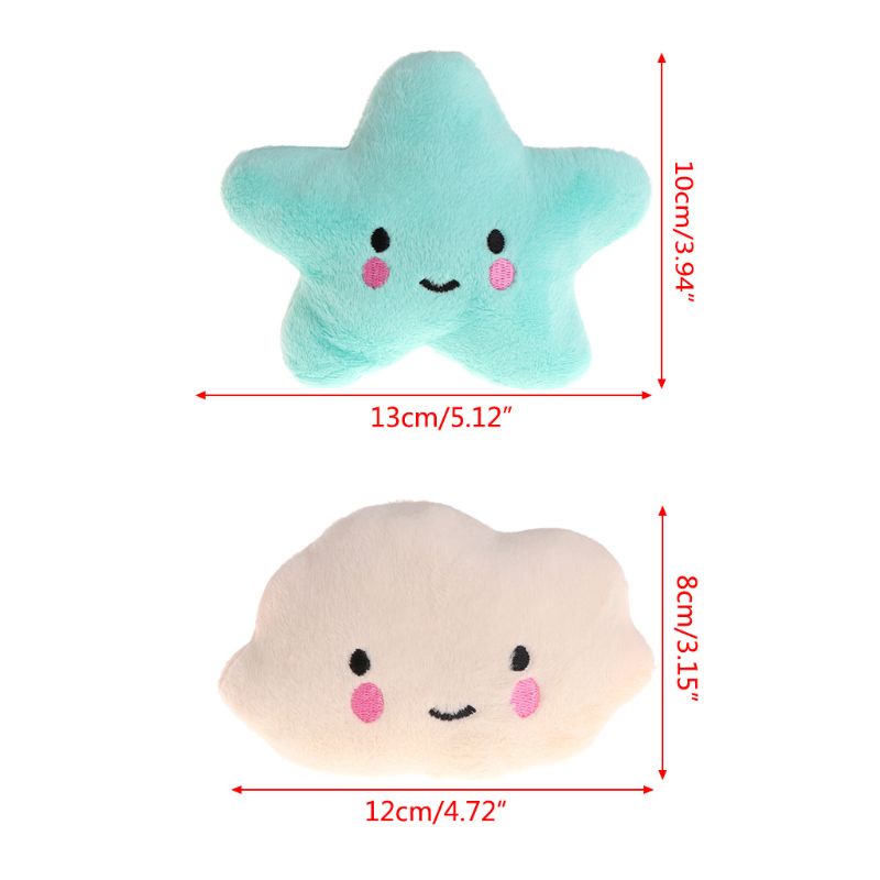 Đồ Chơi Nhồi Bông Hình Đám Mây Dễ Thương Cho Thú Cưng