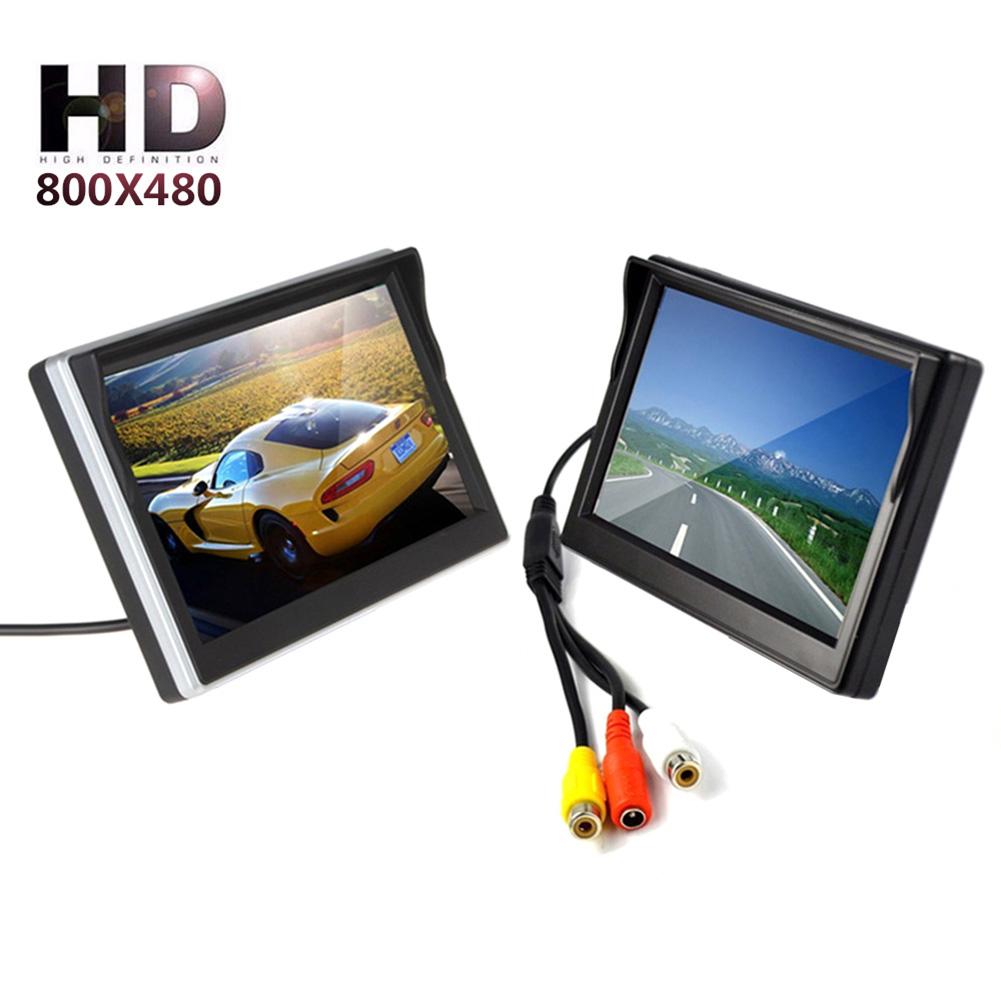 Màn hình HD 5 inch TFT LCD HD cho ô tô Camera lùi dự phòng 800 * 480