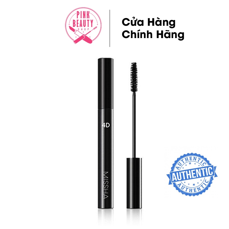 [Mã 155FMCGSALE giảm 7% đơn 500K] Mascara Làm Dày Mi Không Lem Missha 4D Mascara 7g