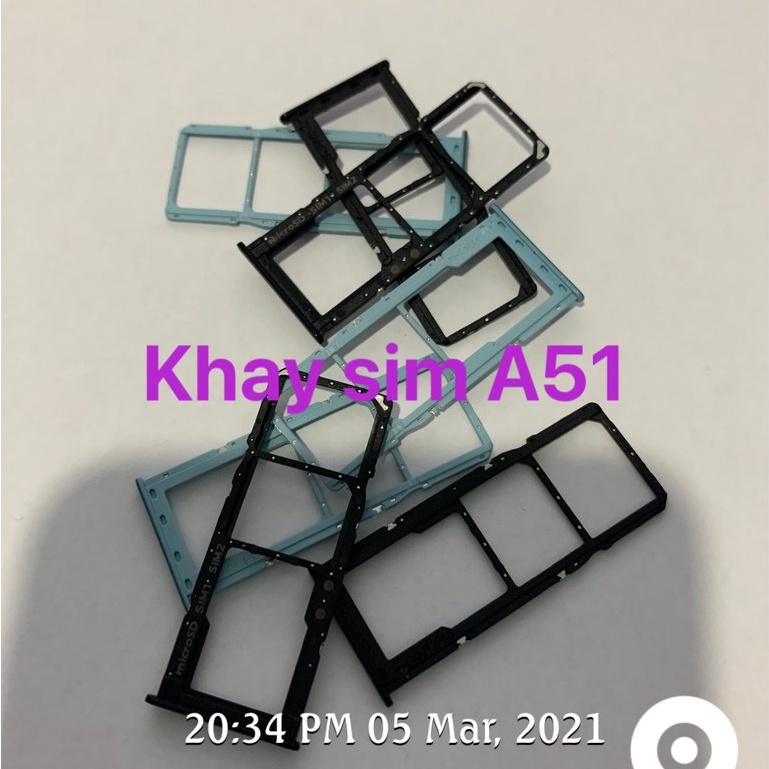 Khay sim samsung A51