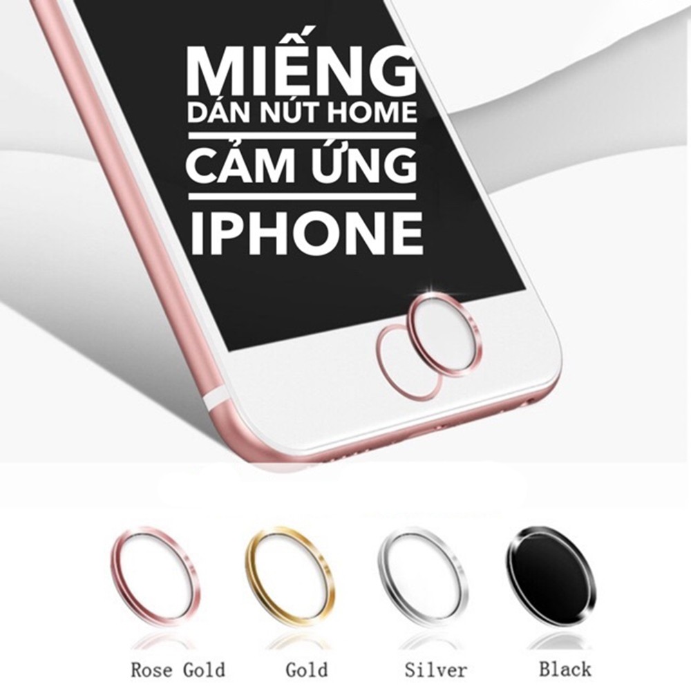 Miếng Dán Nút Home Hỗ Trợ Nhận Vân Tay Cho IPhone 5s/6/6s/6Plus/SE - A MEW SHOP