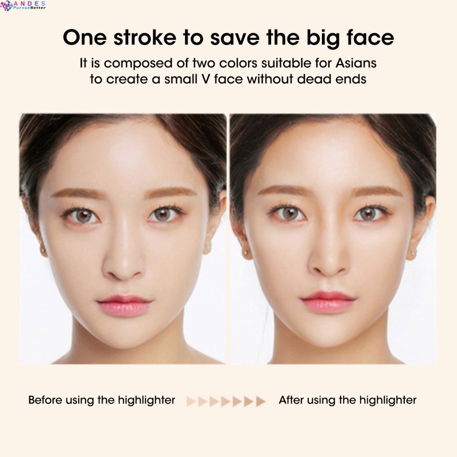 Thanh che khuyết điểm hai đầu tạo khối bắt sáng chống thấm nước và mồ hôi lâu trôi | BigBuy360 - bigbuy360.vn