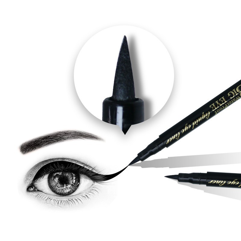 [SANY567 giảm 15% đơn 99K][Hàng mới về] Bút kẻ mắt Miss Rose màu đen chống nước bền màu dài lâu | BigBuy360 - bigbuy360.vn