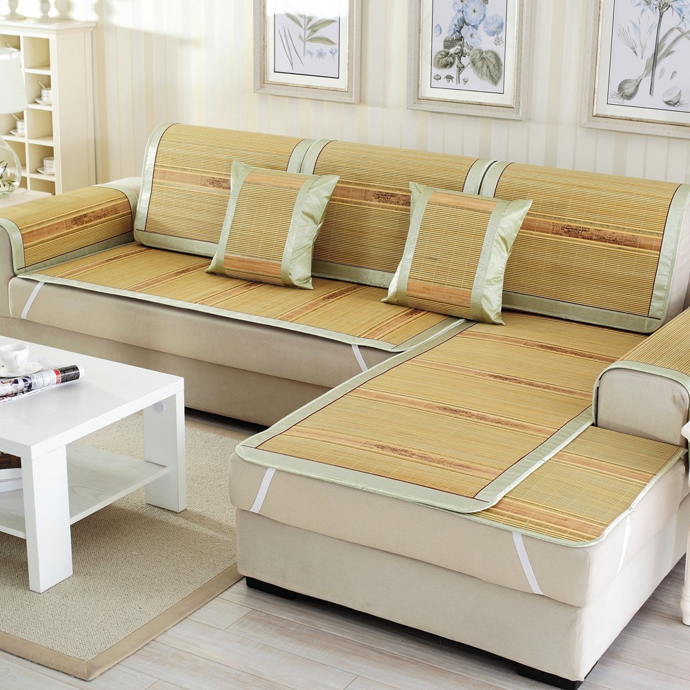 Thảm Tre Trải Ghế Sofa Phong Cách Mùa Hè