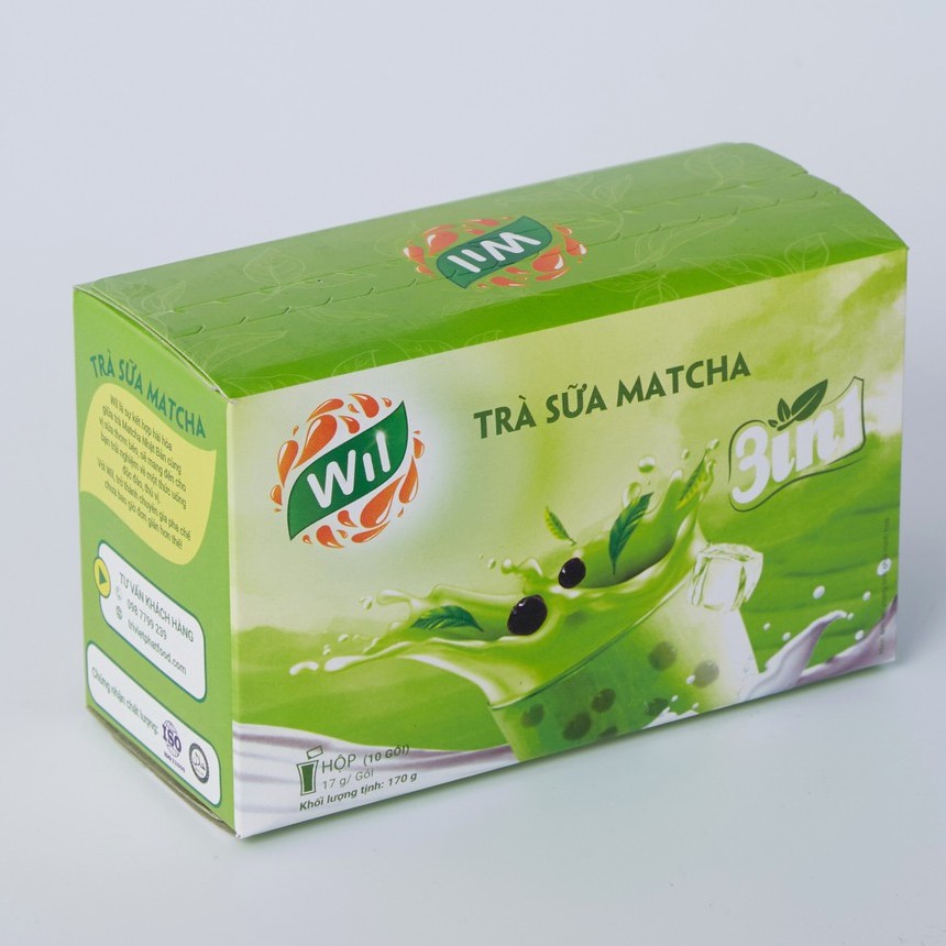 TRÀ SỮA MATCHA WIL - Hộp 170g