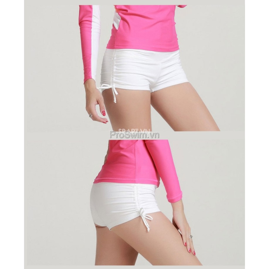 Quần Bơi Nữ Đùi Sbart 8014 Trắng | BigBuy360 - bigbuy360.vn