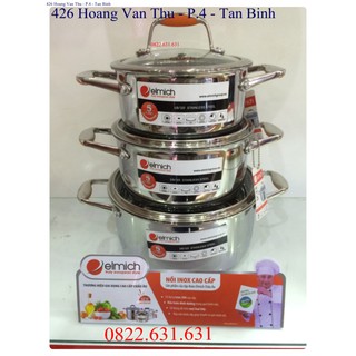 Bộ nồi Elmich Matador EL-0123