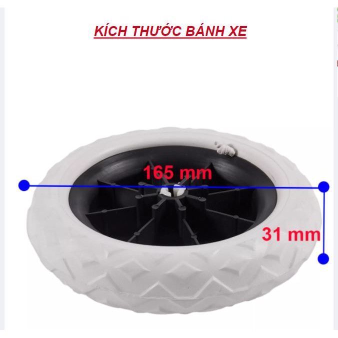 Xe Kéo Đi Siêu Thị, Xe Đi Chợ Gấp Gọn Có Giỏ Hàng Siêu Đẹp-XDC01 White