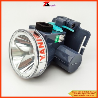 Đèn pin đội đầu chống nước YANI YN-9811 Đèn đội đầu cao cấp đèn led siêu sáng Ánh sáng