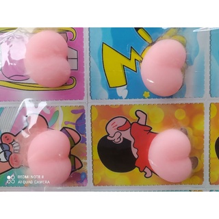 vỉ 20 chiếc đồ chơi mochi mông siêu mềm mịn