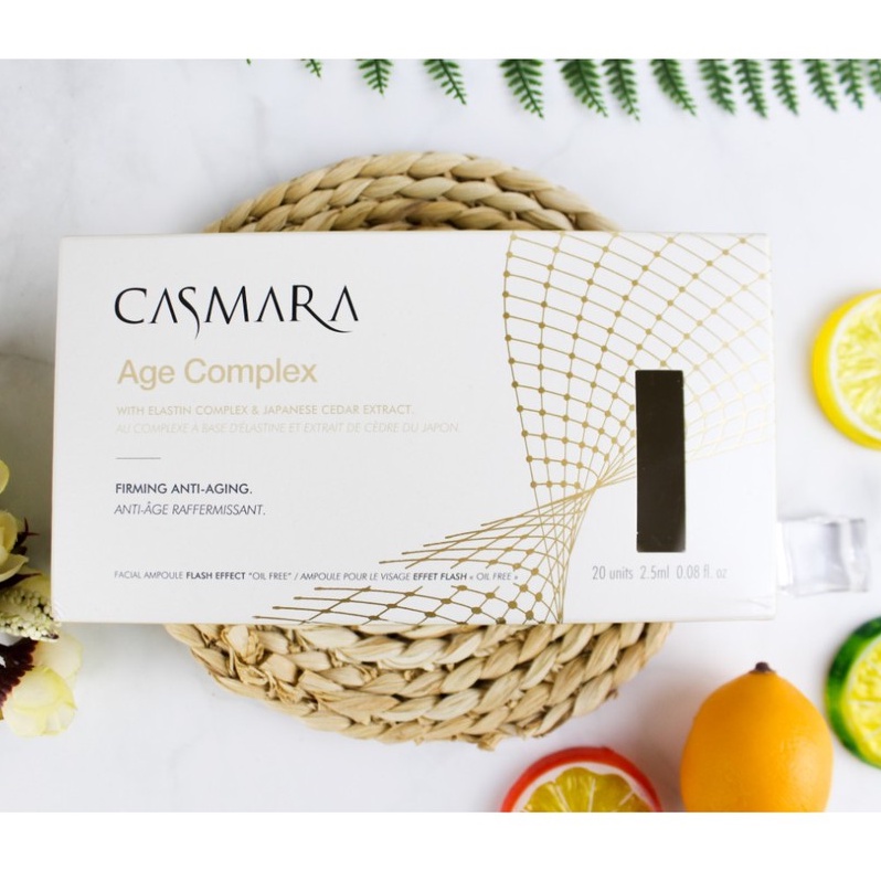 Huyết Thanh Trẻ Hóa Casmara Age Complex Ampoule Flash 20 ống