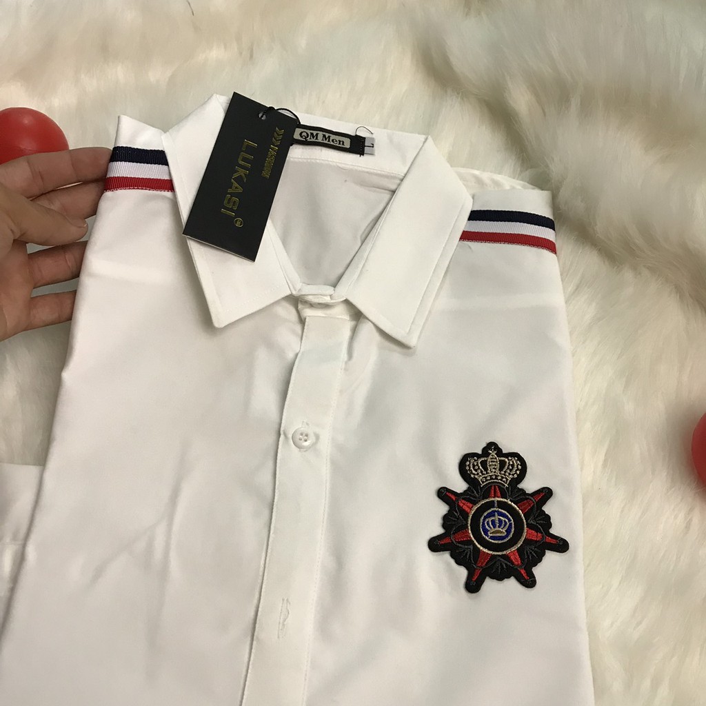 SƠ MI NAM CHỮ THÊU VẢI LỤA  ÁoSơ Mi Nam Trắng  Đẹp giá 1 áo của bosi | BigBuy360 - bigbuy360.vn