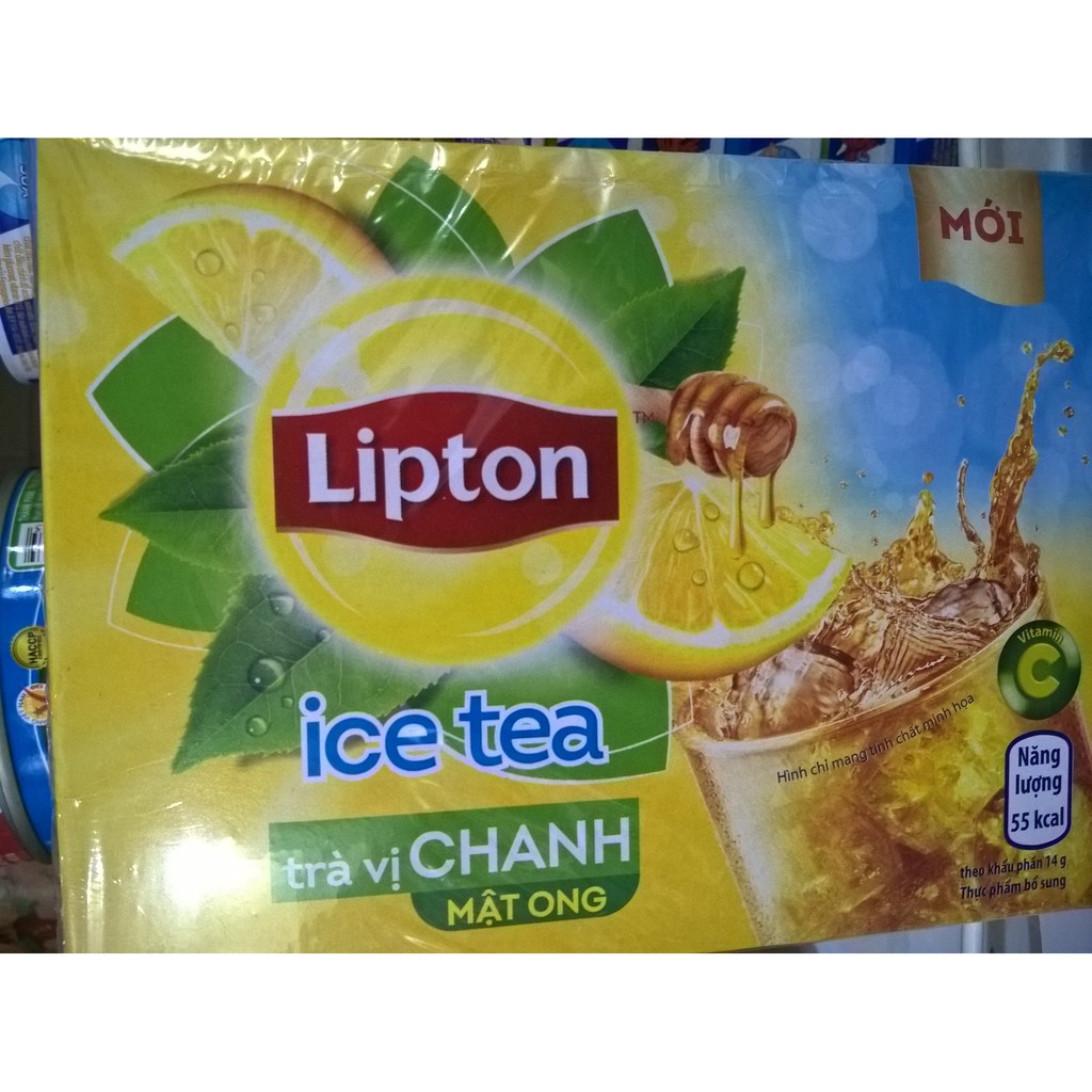 Trà chanh Lipton Ice Tea Hộp 224g (14g x 16 gói)