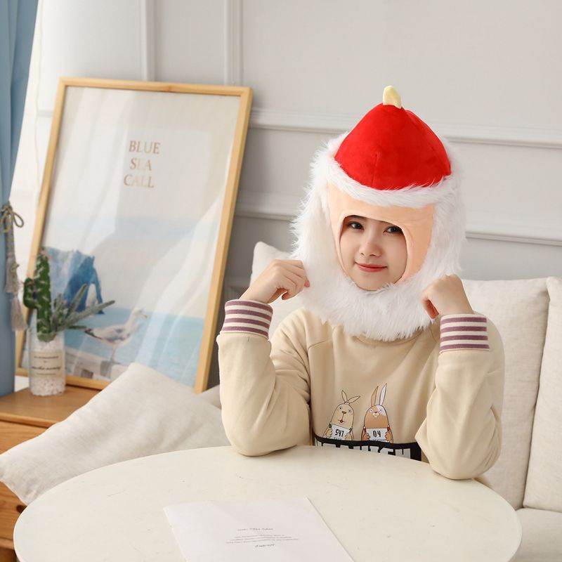 Mũ Giáng sinh nhồi bông dễ thương cho bé