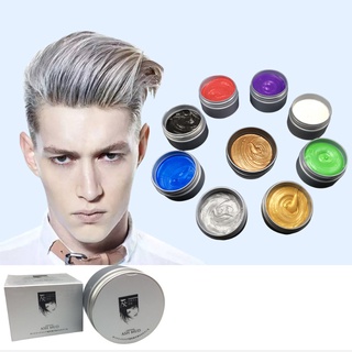 Sáp vuốt nhuộm tóc đổi màu ash mud nhật bản 120g