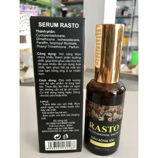 Dầu bóng dưỡng phục hồi tóc RASTO