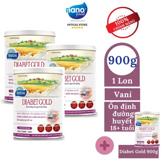 Combo 3 hộp Sữa non Diabet Gold 900G - Sữa dành cho người tiểu đường, ổn định đường huyết