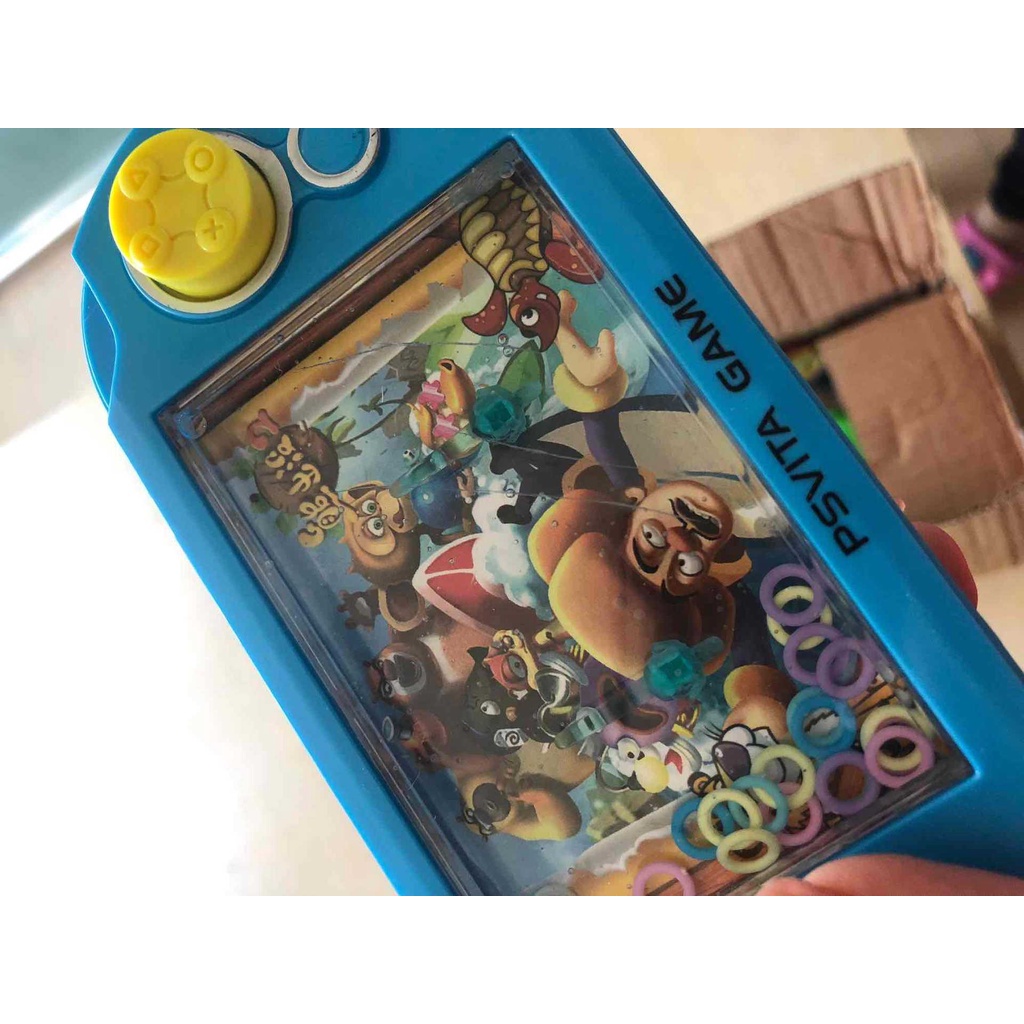 Đồ chơi máy chơi game bắn vòng nước cầm tay huyền thoại siêu vui nhộn cho bé