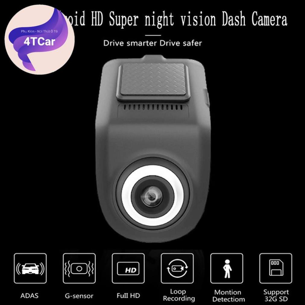 Camera Hành Trình U3 Full HD Kết Nối Màn Hình DVD Android Cho Ô Tô Xe Hơi