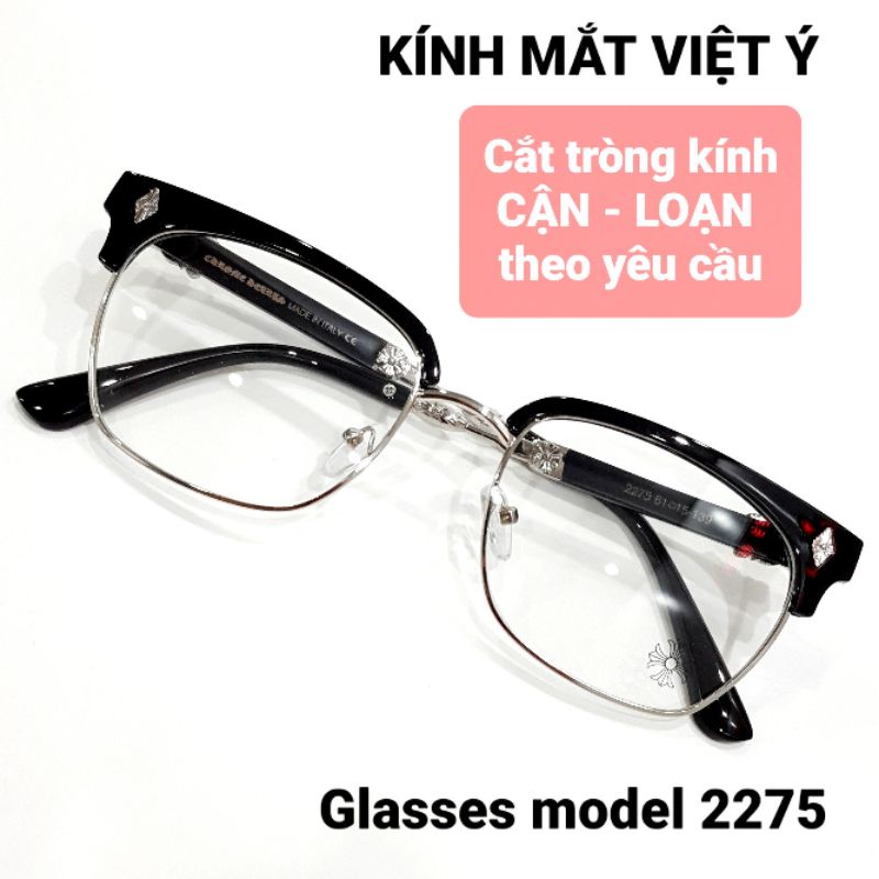 Gọng Kính Mắt Thời Trang Nam Nữ đã lắp sẵn tròng 0 độ