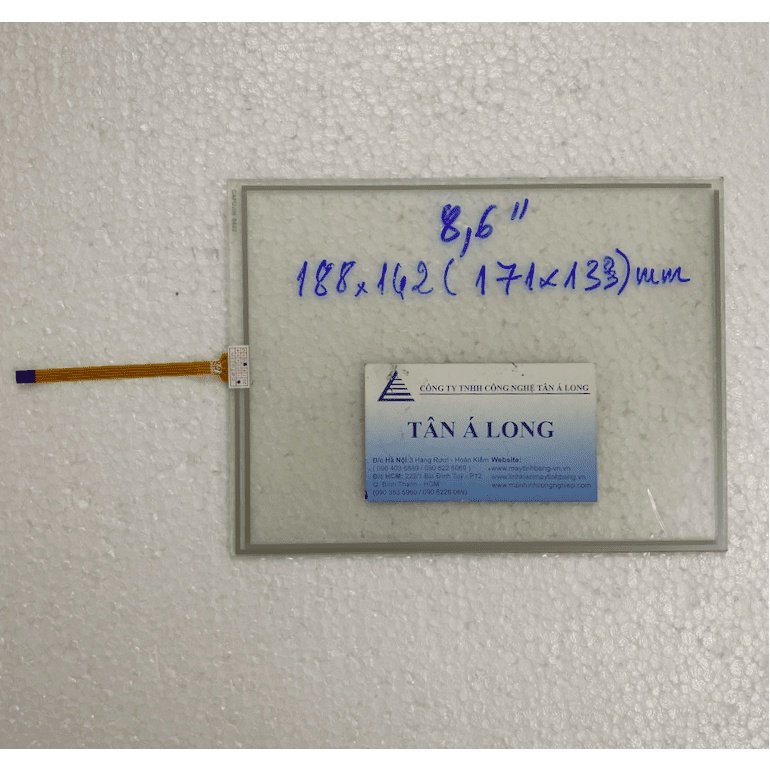 Tấm cảm ứng công nghiệp 8.6 inch/ 188×142 ( 171×133 )mm