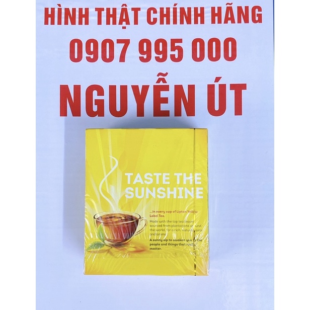 Trà lipton nhãn vàng 100 gói x 2g