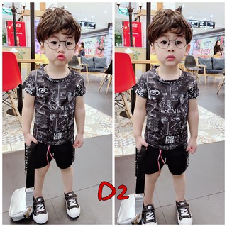Bộ Thun 3D Bé Trai (8-23kg)