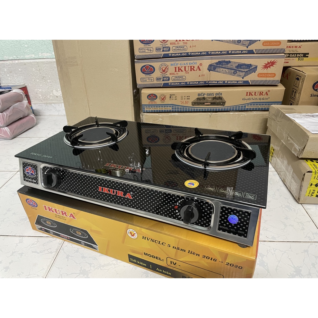 Bếp gas hồng ngoại cao cấp IKURA - 8400 -Lửa cháy đều tiết kiệm gas
