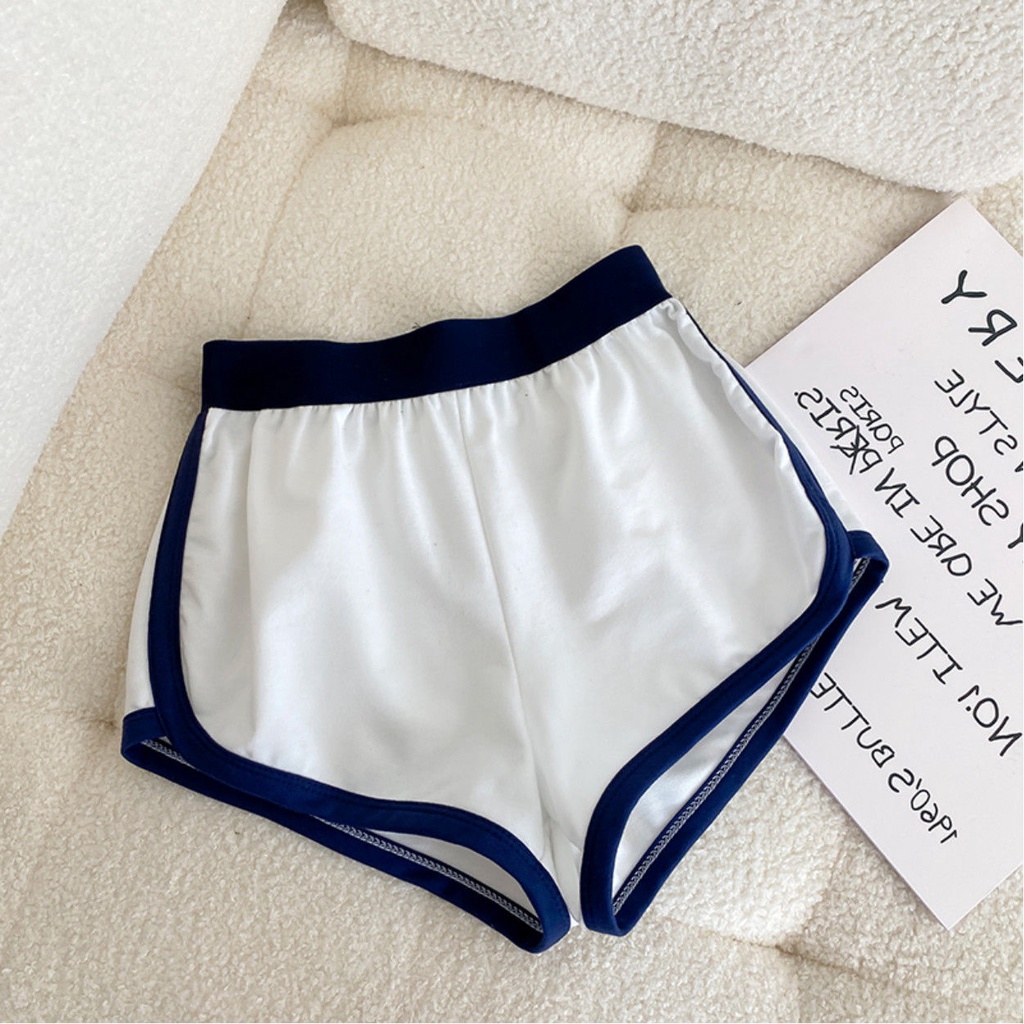 Quần Short Thể Thao Lưng Cao Ống Rộng Thời Trang Xuân Hè Hàng Mới Cho Nữ