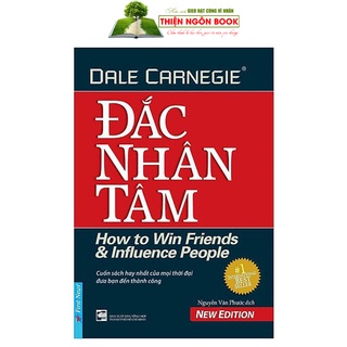 [Mã BMLT35 giảm đến 35K đơn 99K] Sách - Đắc Nhân Tâm (Khổ lớn)