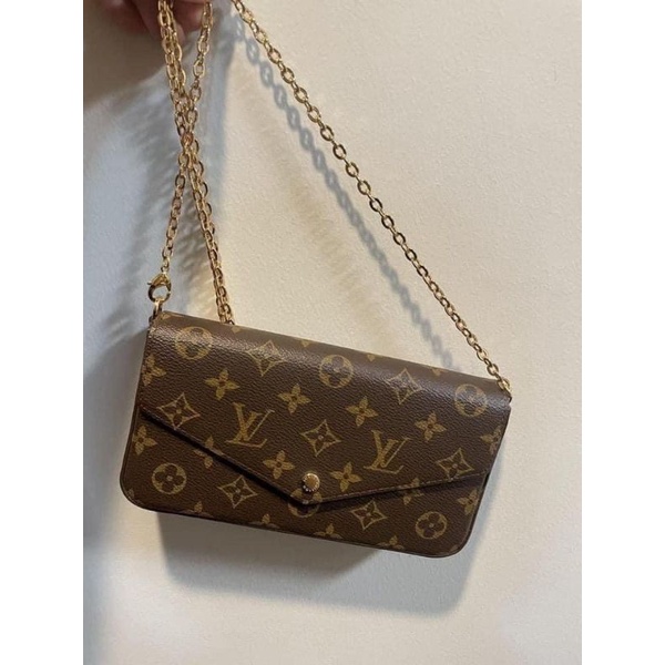 ❌ Lv FELICIE POCHETE SPSLNHÌN HOA ĐỐI XỨNG LÀ BIẾT HÀNG XỊN HAY DỎM NHAA