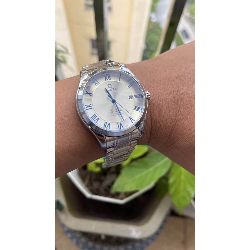 Đồng hồ nam - O.MEGA - Đồng hồ cơ cao cấp, chống nước, chống xước, kiểu dáng thể thao