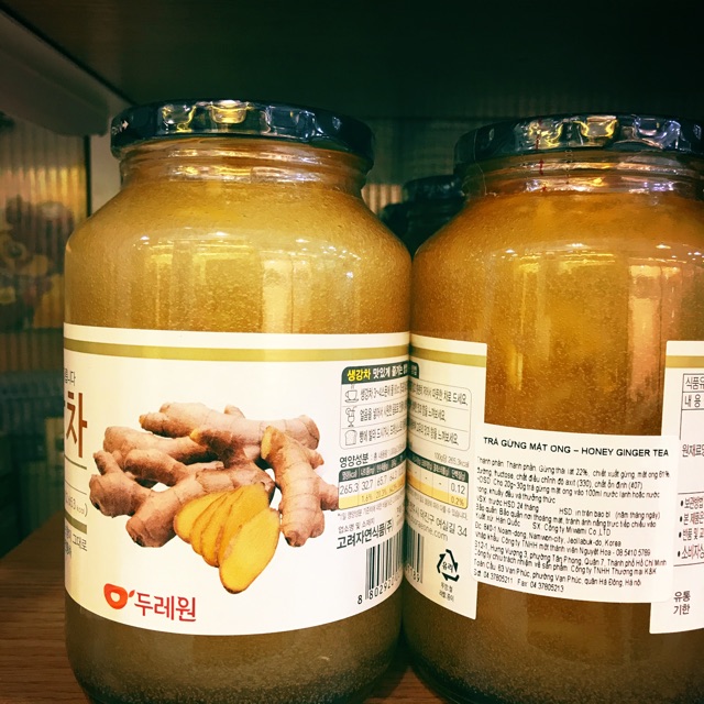 Trà gừng mật ong